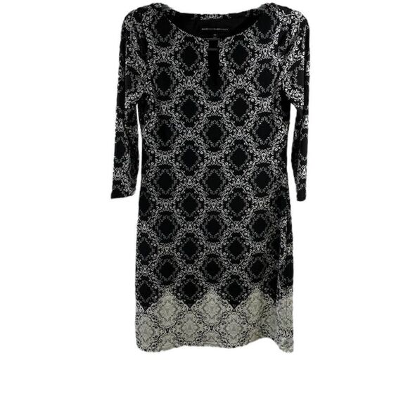 WHBM Medallion Print Shift Mini Dress Size XS - Picture 1 of 8